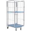 Rollbehälter 4-seitig Kunststoffrollplatte H 1690 mm 1 Etagenboden. ESB Engineering System Bau GmbH 84825549
