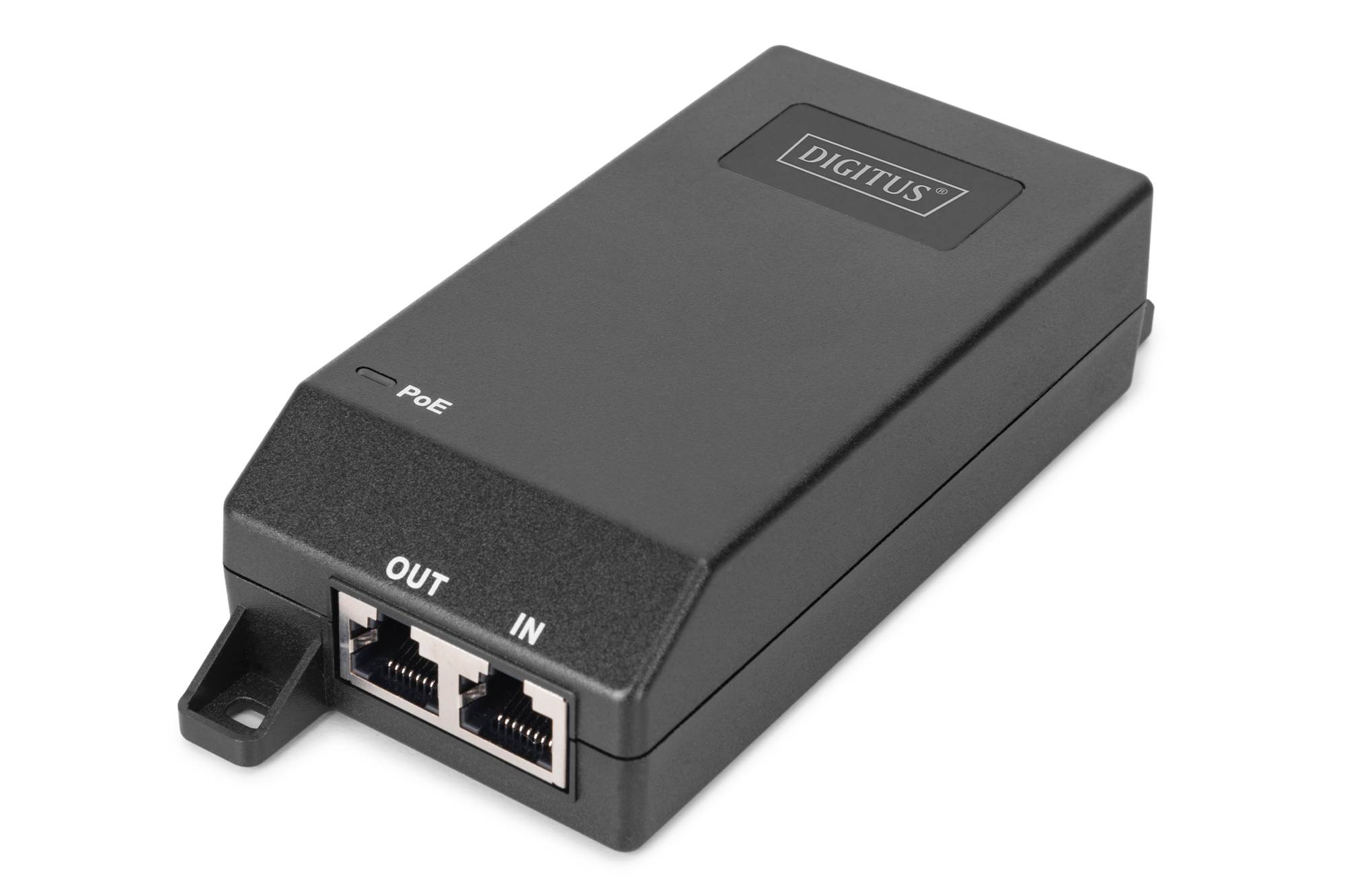DIGITUS Gigabit Ethernet PoE+ Injektor, 802.3at, 30 W-0