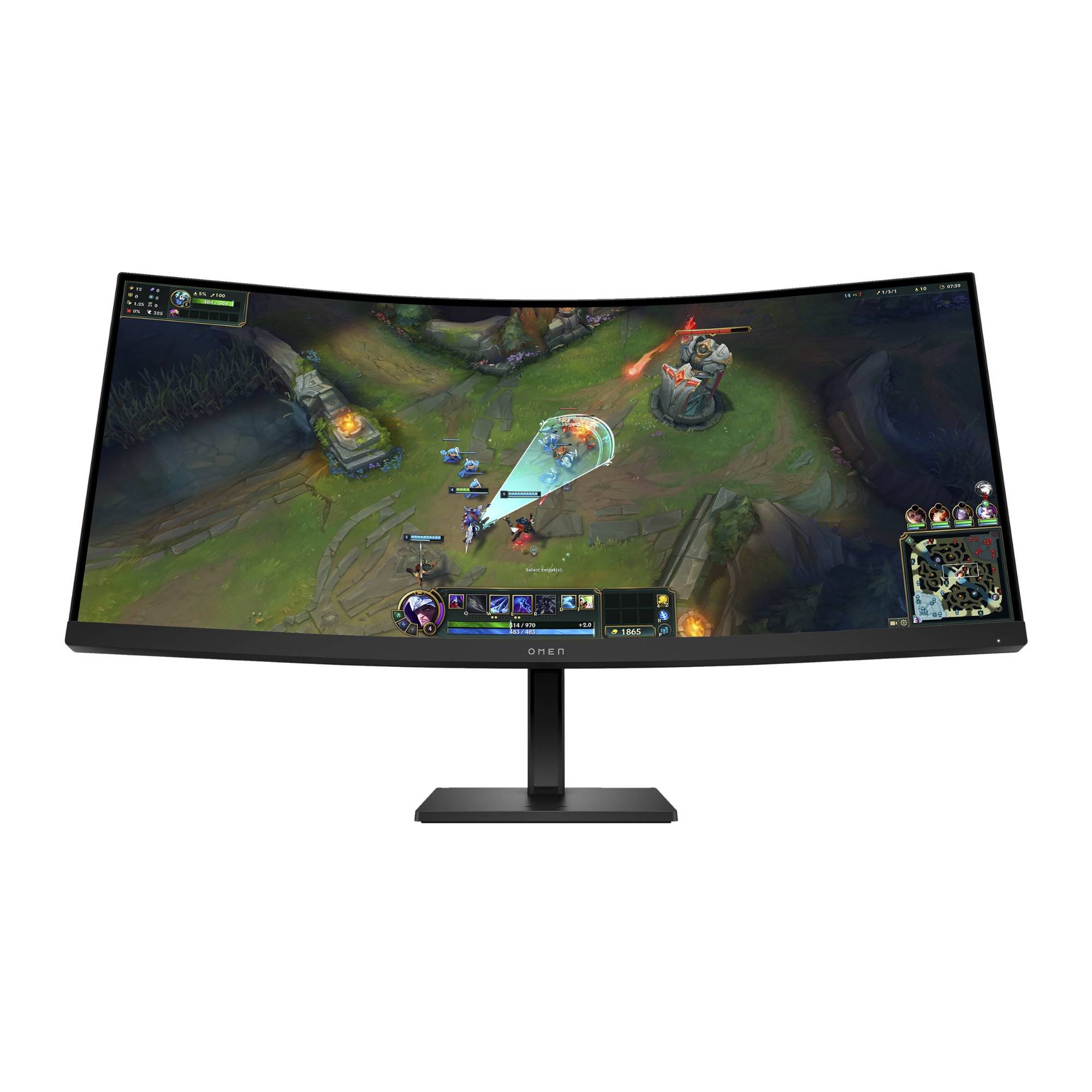HP - OMEN by HP 34c G2 - LED-Monitor - Gaming - gebogen - 86.4 cm (34")-3