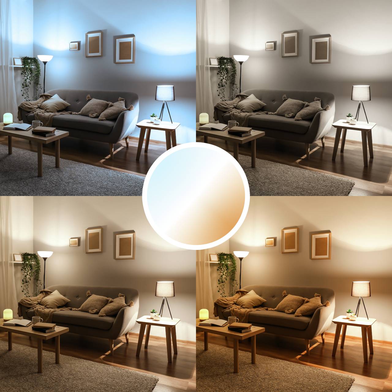71284, Intelligentes Leuchtmittel, WLAN, Weiß, LED, E14, Kerze-3