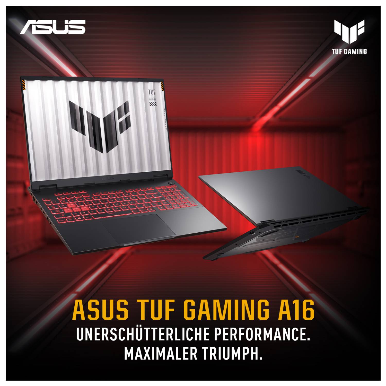 ASUS TUF Gaming A16 FA608UH-RV027W, AMD Ryzen™ 7, 3,8 GHz, 40,6 cm (16"), 1920 x 1200 Pixel, 16 GB, 1 TB-1
