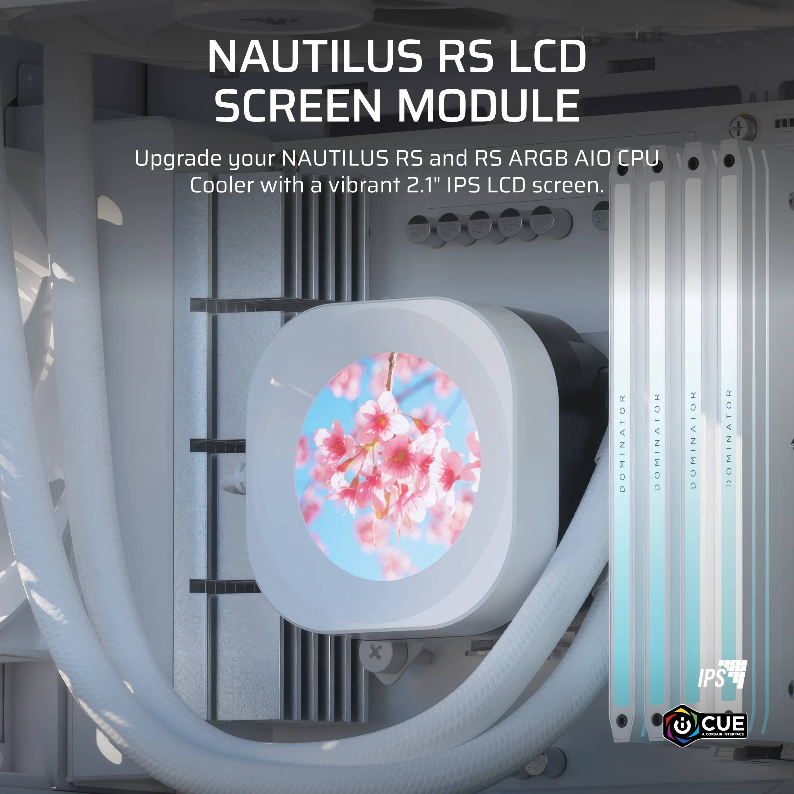 Corsair NAUTILUS RS - LCD-Bildschirmmodul für-1