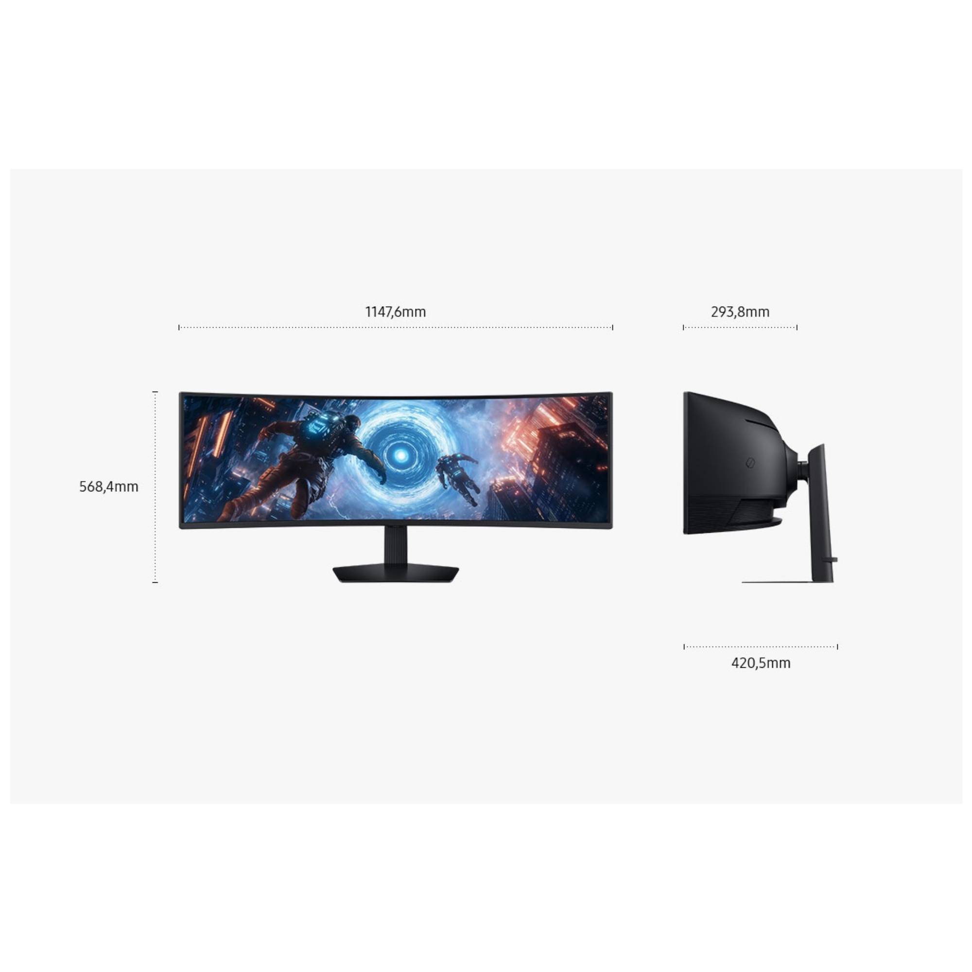 Samsung S49FG912EU 124,5 cm 49 Zoll 5120 x 1440 Pixel Dual QHD LCD 1 ms Schwarz-2