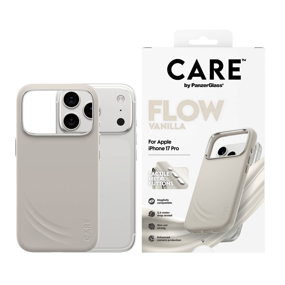 PanzerGlass CARE by PanzerGlass Flow - Hintere Abdeckung-1