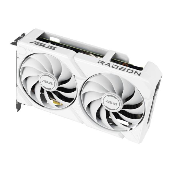 ASUS Dual -RX9060XT-16G-WHITE, Radeon RX 9060 XT, 16 GB, GDDR6, PCI Express 5.0, 2 Lüfter