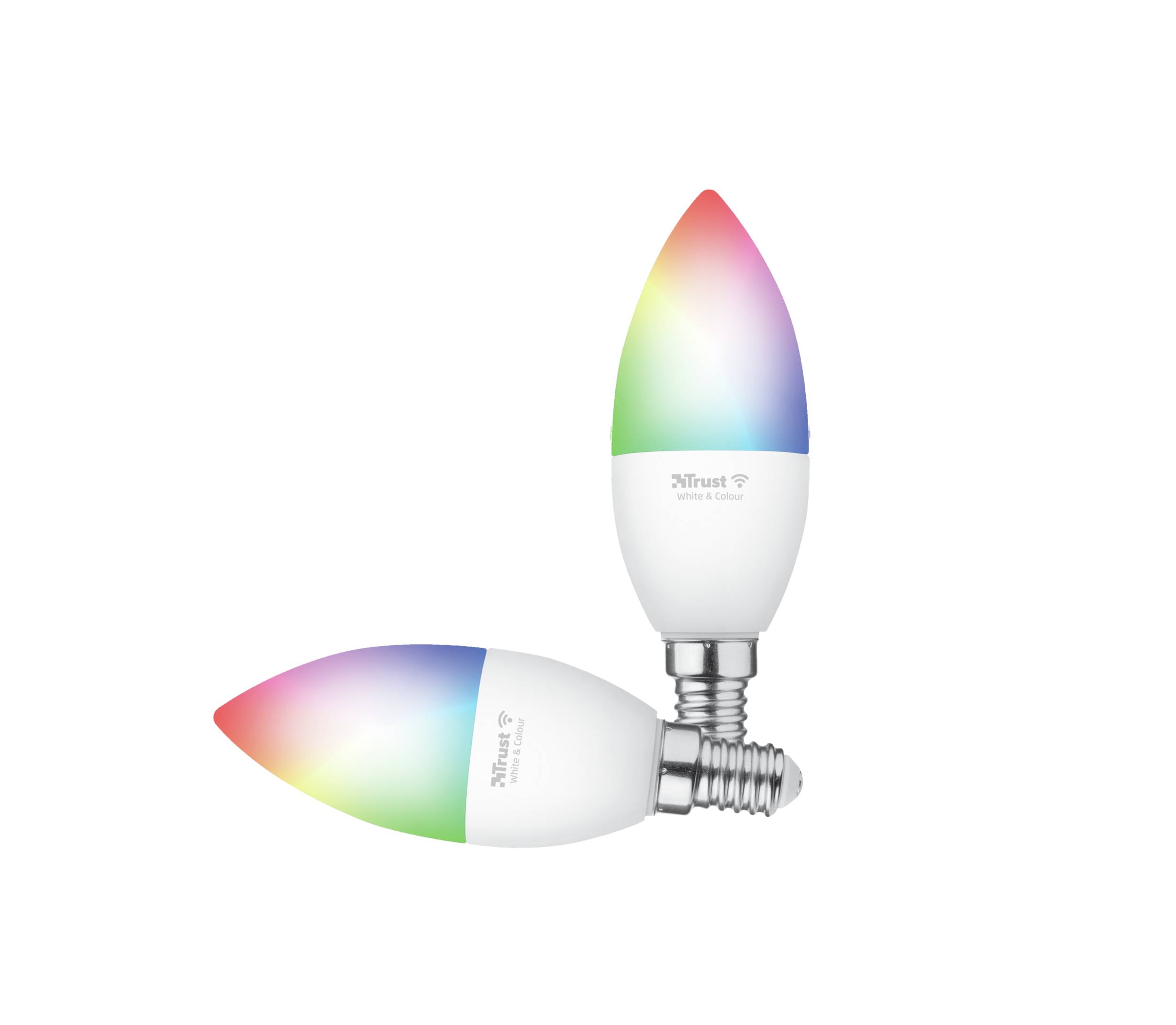 Trust Smart Home - LED-Lampe - E14 - Klasse A+ - white/color - 1800-6500 K - Kerze (Packung mit 2)-1