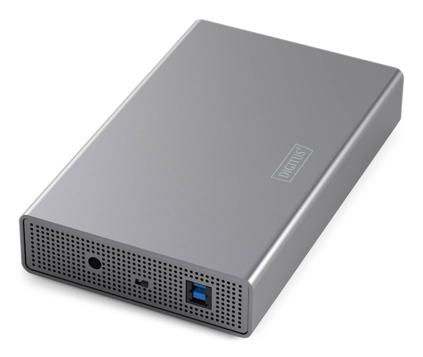 DIGITUS USB 3.0 Festplattengehäuse, 3,5", SATA, 16TB, Aluminium-0