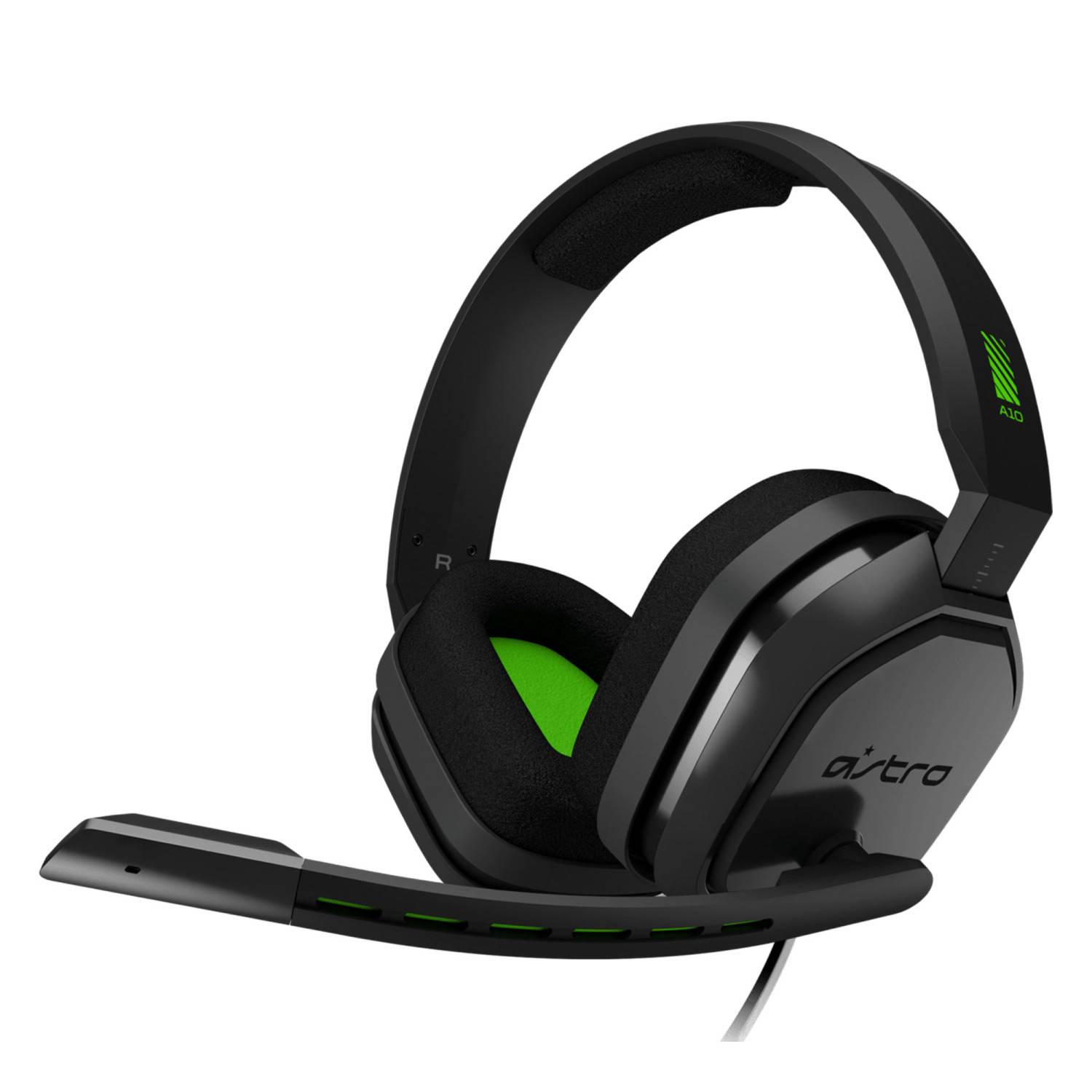 Astro A10 Over Ear Headset kabelgebunden Stereo Grau, Grün Lautstärkeregelung, Mikrofon-Stummschaltung Gaming-4