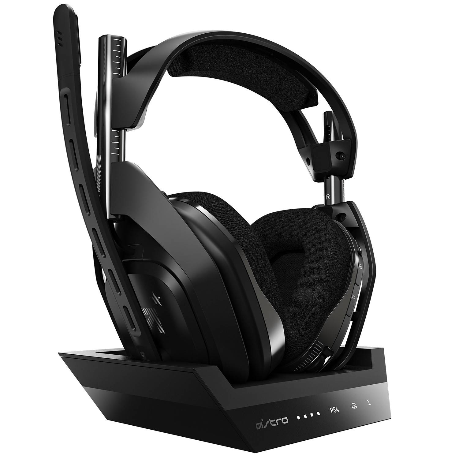 Astro A50 Over Ear Headset 7.1 Surround Schwarz Mikrofon-Rauschunterdrückung, Noise Cancelling Lautstärkeregelung, Mikro-8