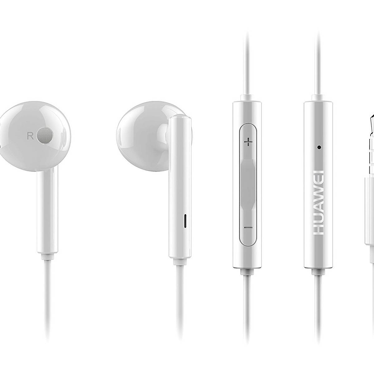 Huawei AM116, Kopfhörer, im Ohr, Anrufe & Musik, Silber, Weiß, Binaural, Digital-4