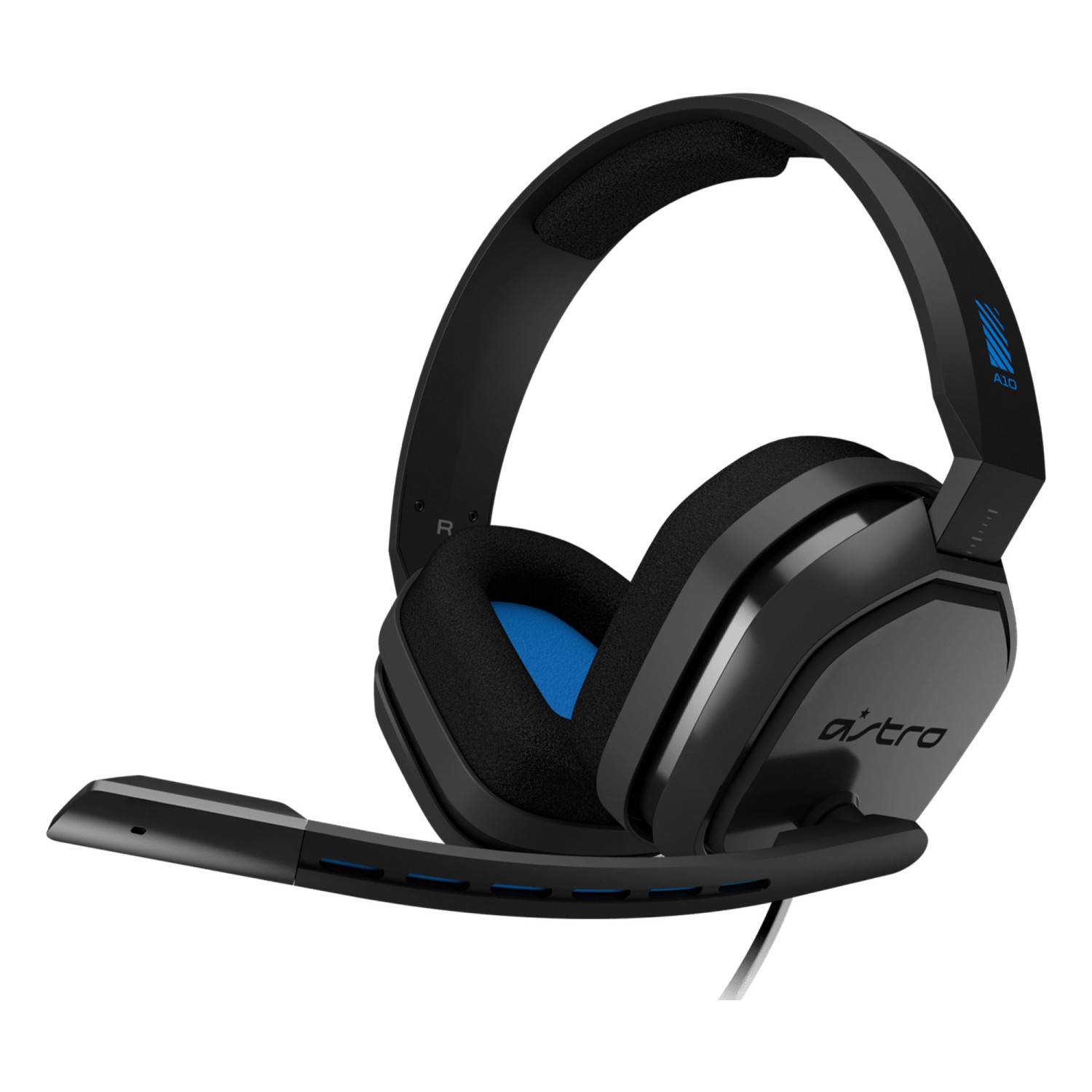 Astro A10 Over Ear Headset kabelgebunden Stereo Grau, Blau Lautstärkeregelung, Mikrofon-Stummschaltung Gaming-4