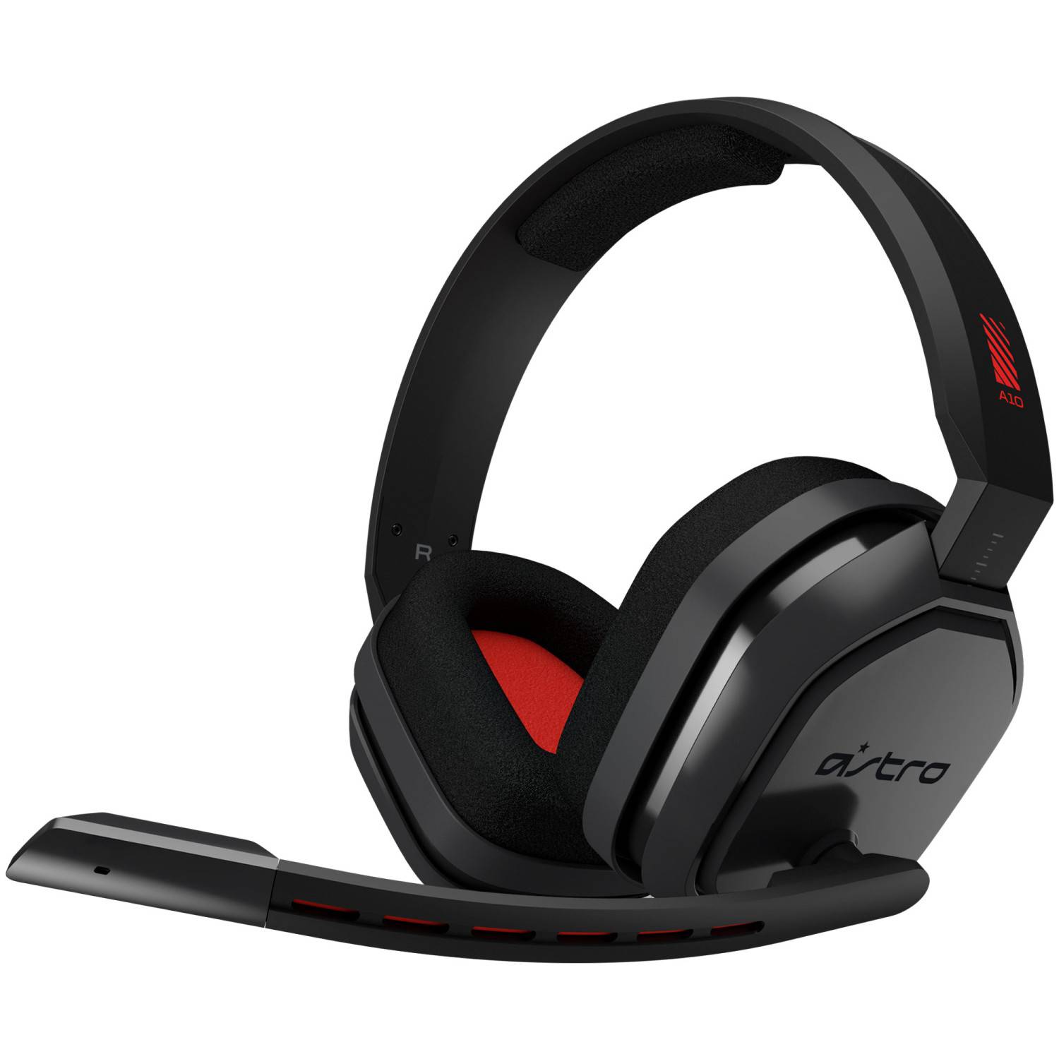 Astro A10 Over Ear Headset kabelgebunden Stereo Grau, Rot Lautstärkeregelung, Mikrofon-Stummschaltung Gaming-4