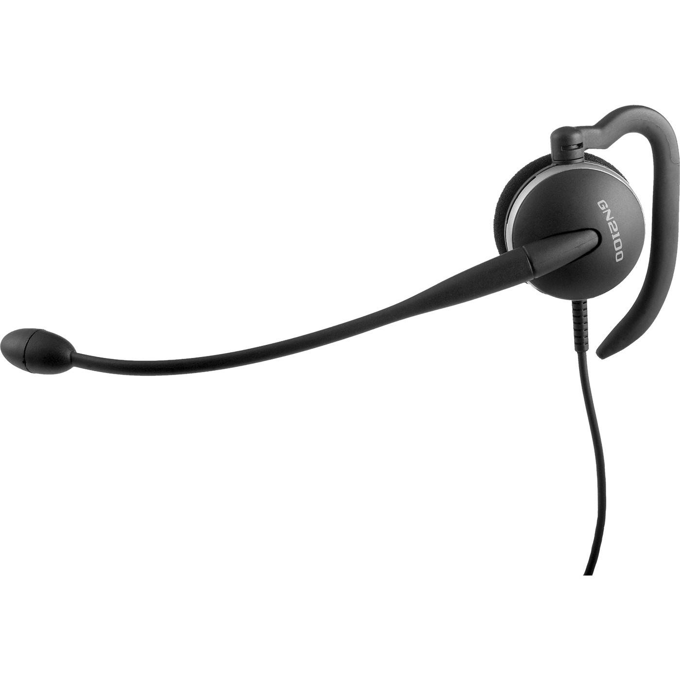 Jabra GN2100 On Ear Headset kabelgebunden Mono Schwarz, Silber Noise Cancelling Telefon-9