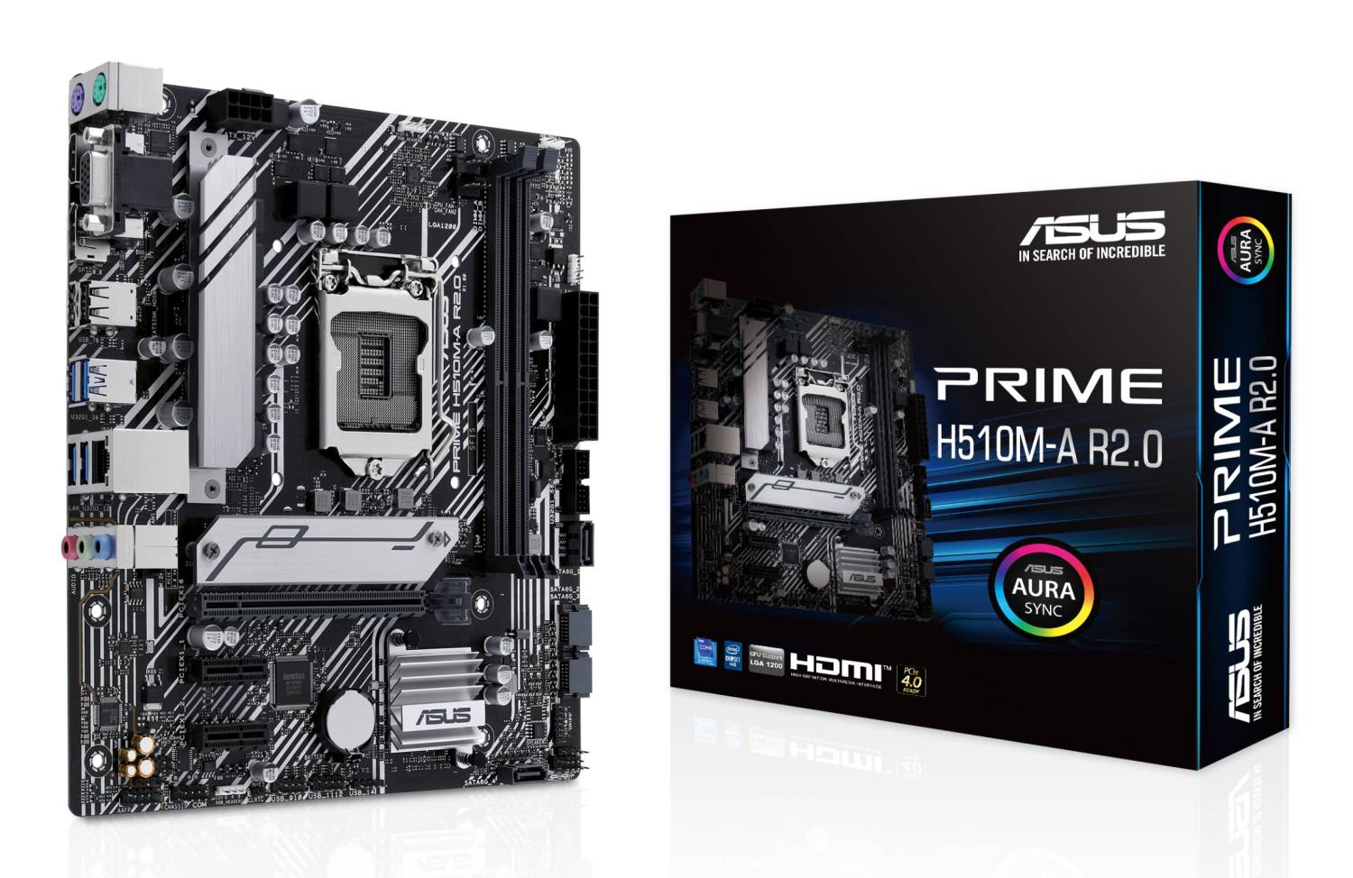 ASUS PRIME H510M-A R2.0 Mainboard Micro/Mini/Flex-ATX-4