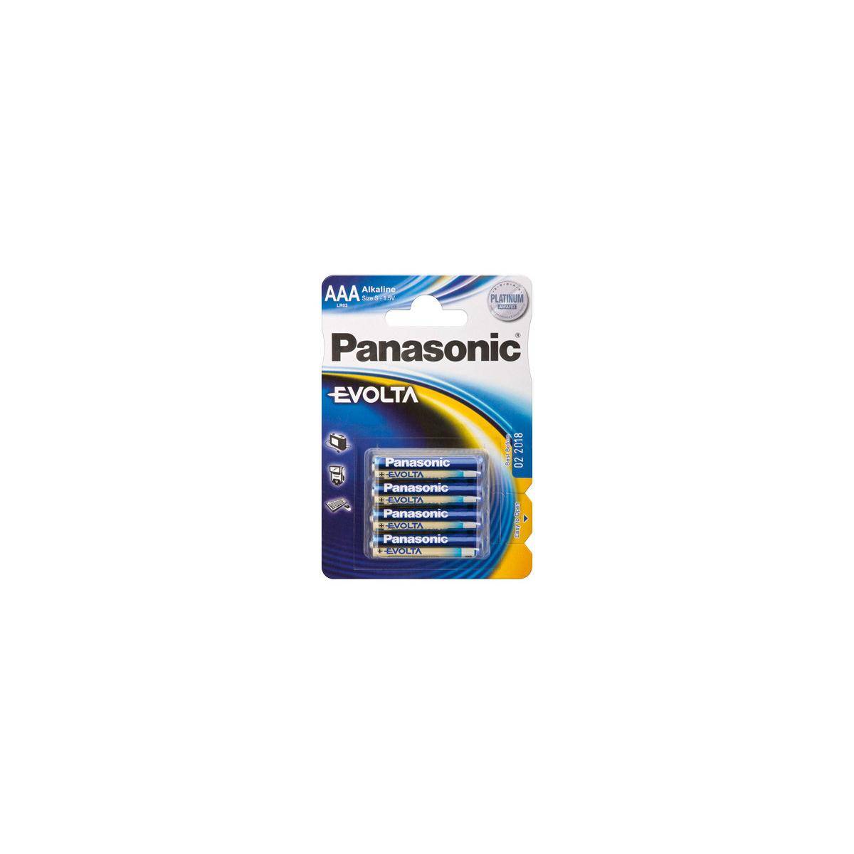 Panasonic Evolta LR03EGE/4BP - Batterie 4 x AAA-4