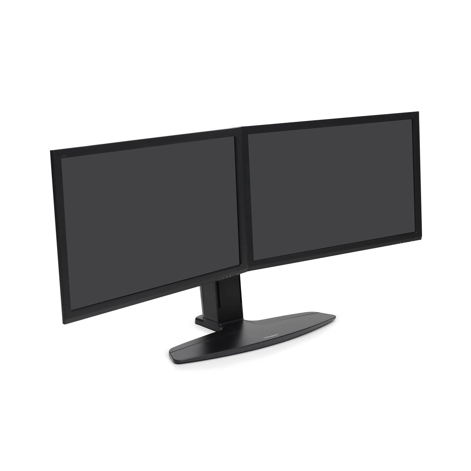 Ergotron Neo-Flex - Aufstellung - für 2 LCD-Displays - Schwarz - Bildschirmgröße: bis zu 61 cm (bis zu 24 Zoll)-9