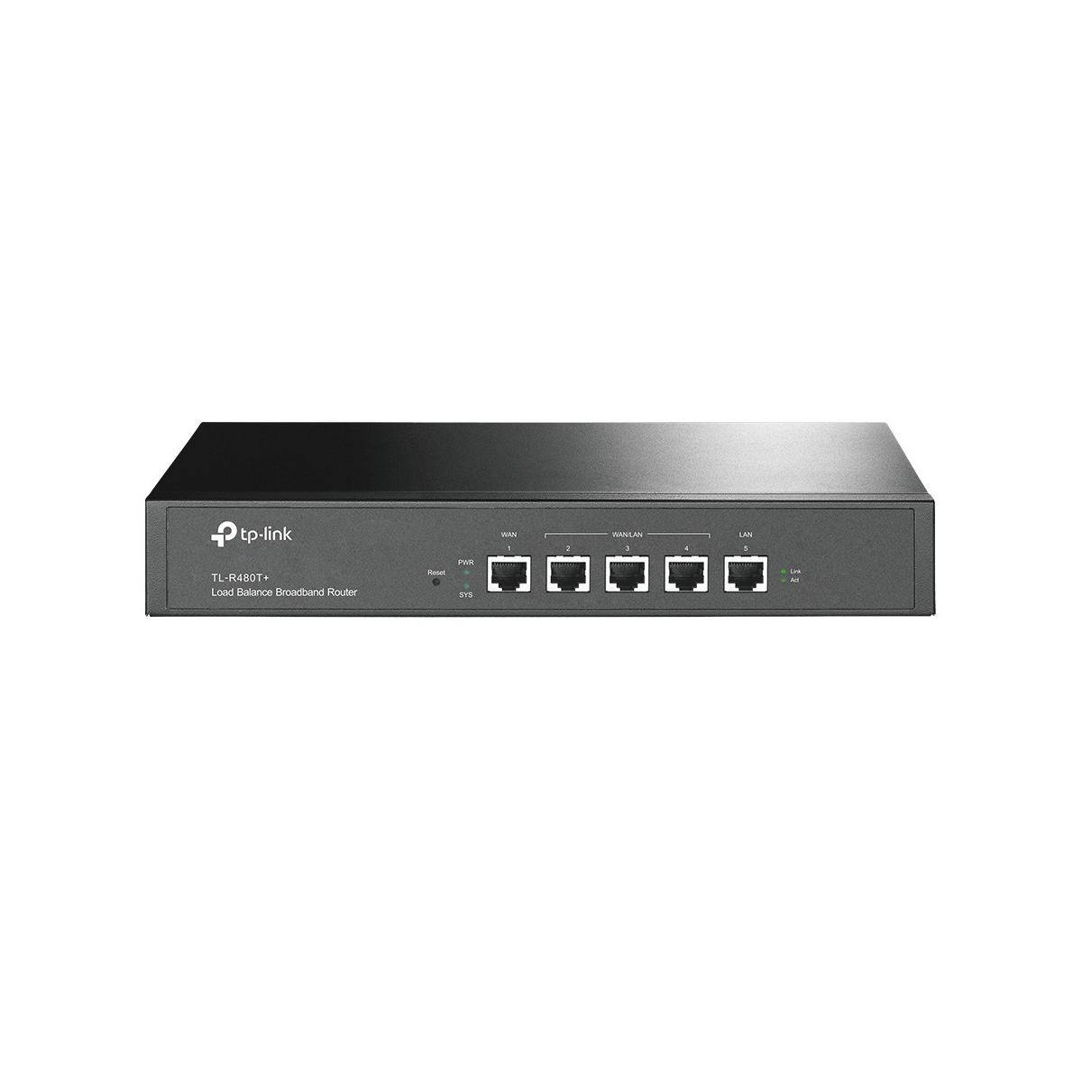 TP-Link TL-R480T+ - Router 3-Port-Switch - WAN-Ports:-3