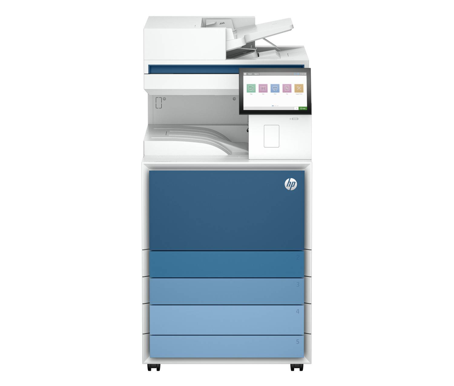 HP LaserJet Enterprise MFP 8601dn - Multifunktionsdrucker - s/w - Laser - 297 x 432 mm (Original)-5