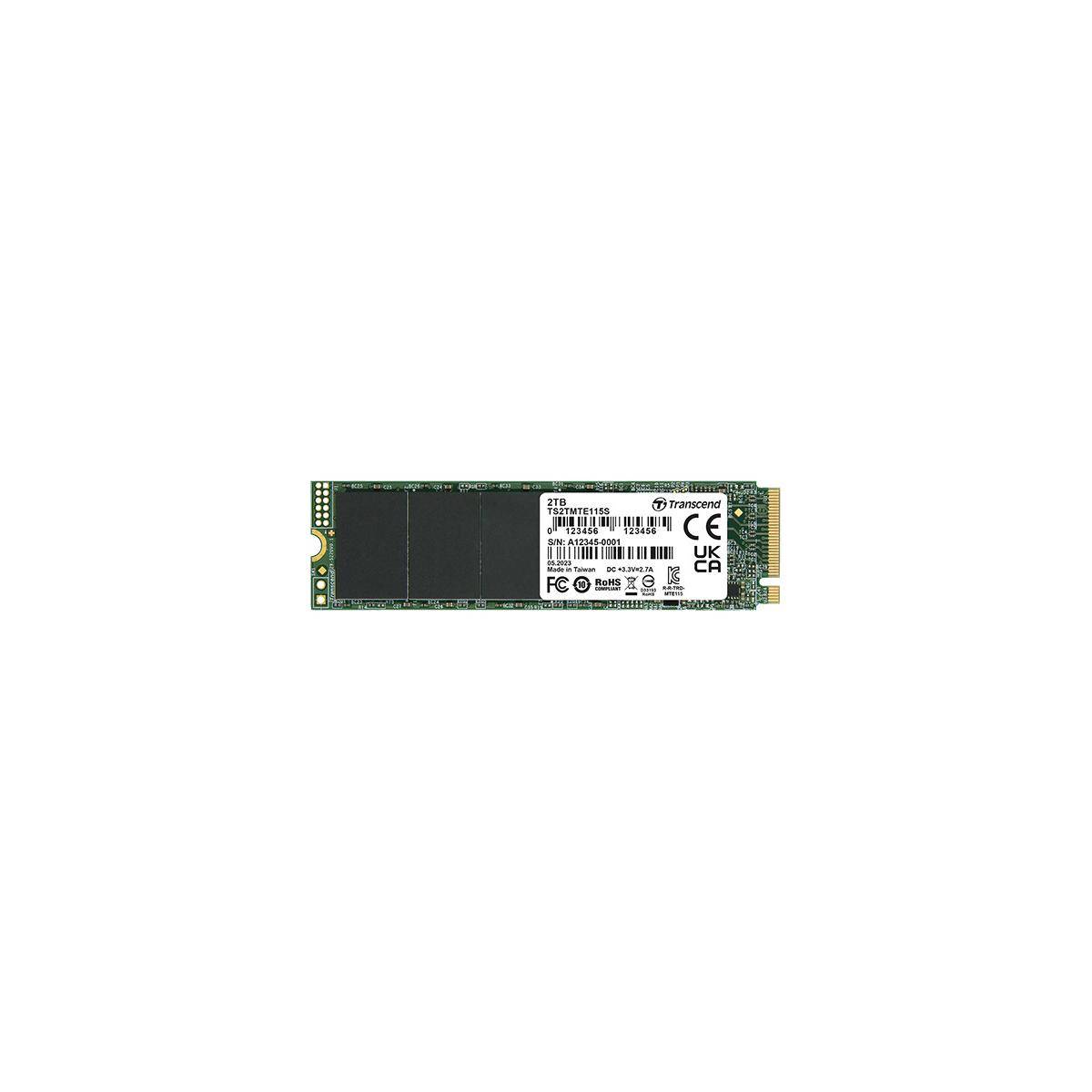 Transcend 115S - SSD - 1 TB - intern - M.2 2280 (doppelseitig)-3