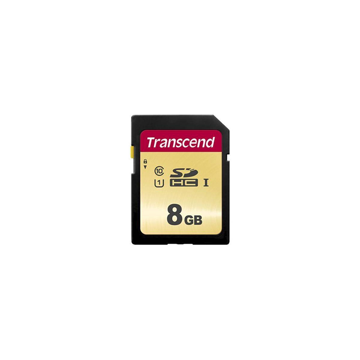 Transcend Premium 500S SDHC-Karte 8 GB Class 10, UHS-I, UHS-Class 1-2