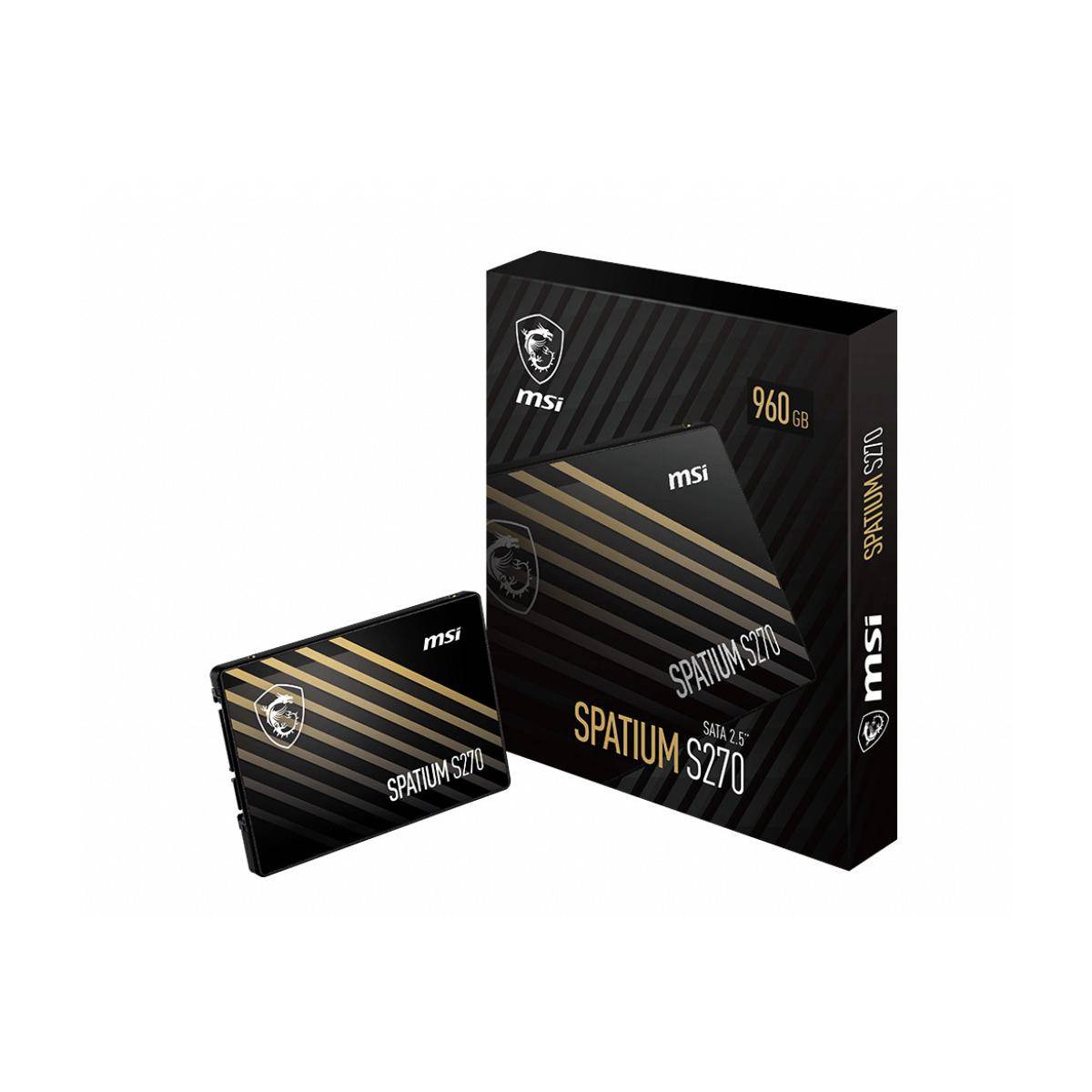 MSI SPATIUM S270 - SSD - 240 GB - intern - 2.5" (6.4 cm)-5