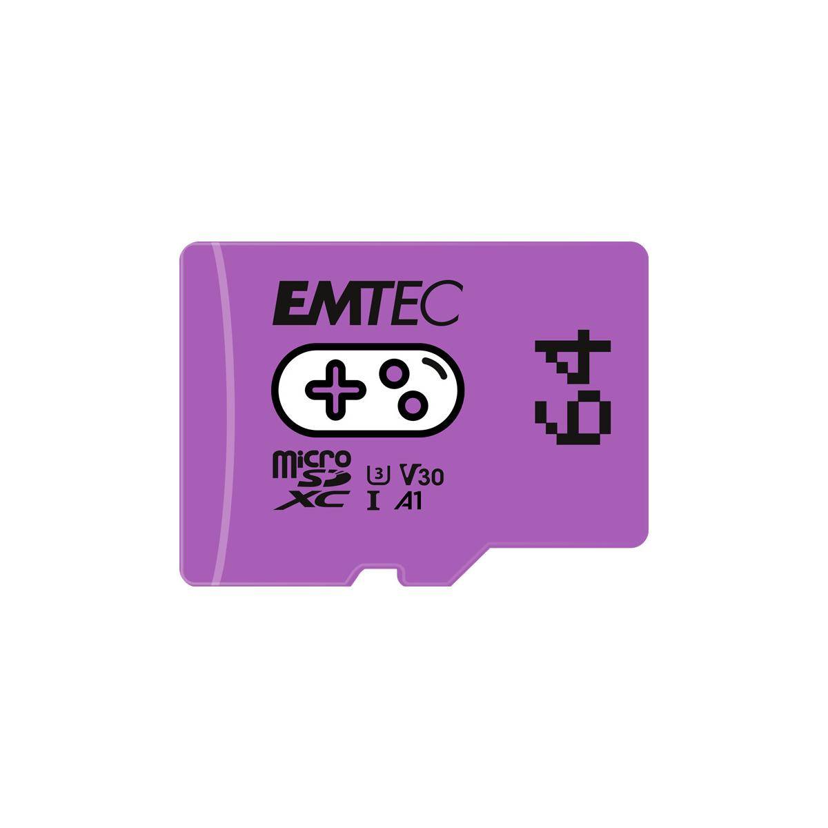 EMTEC Gaming - Flash-Speicherkarte - 64 GB - A1 / Video Class V30 / UHS-I U3-3