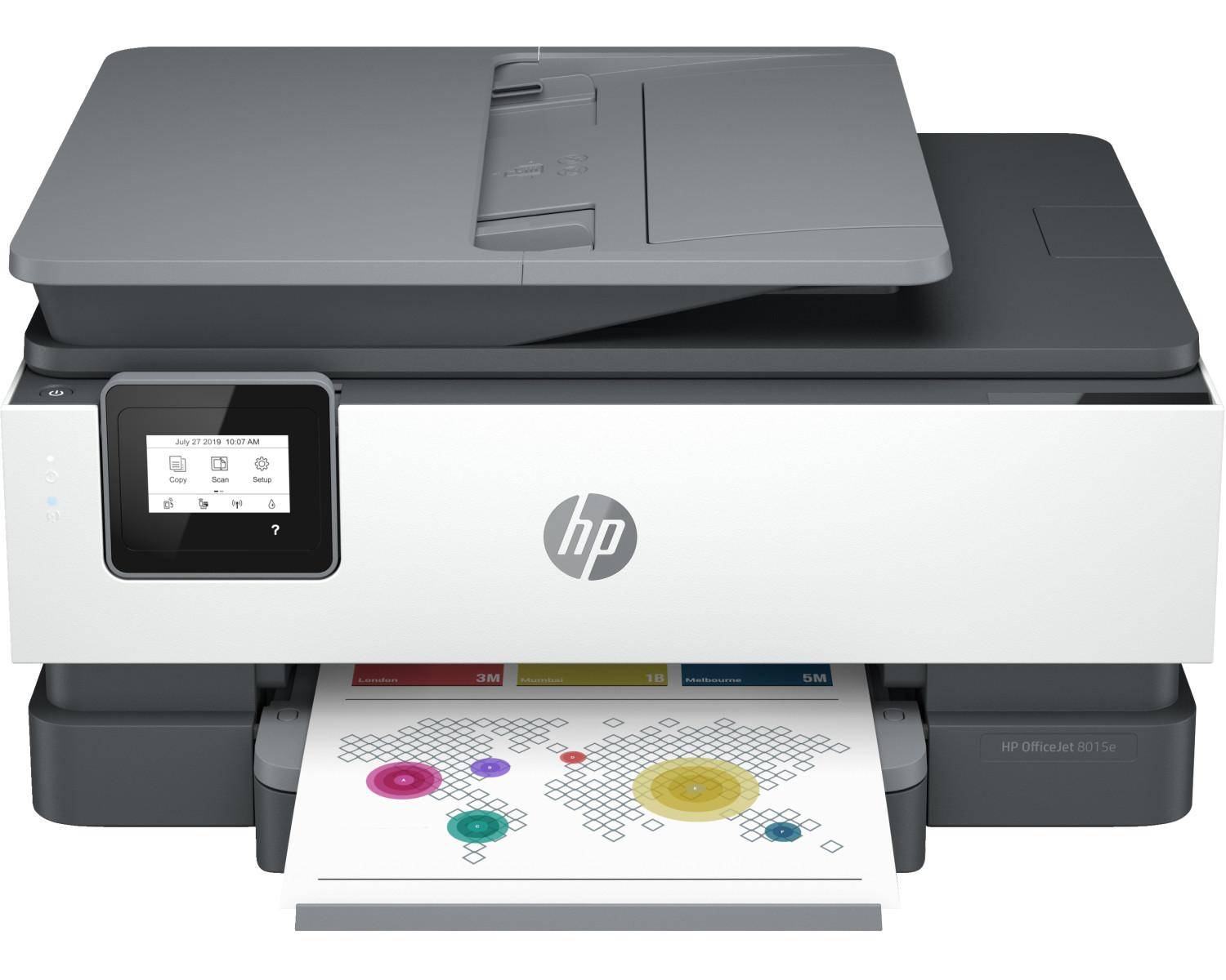 HP Officejet 8015e All-in-One - Multifunktionsdrucker - Farbe - Tintenstrahl - A4 (210 x 297 mm)-5