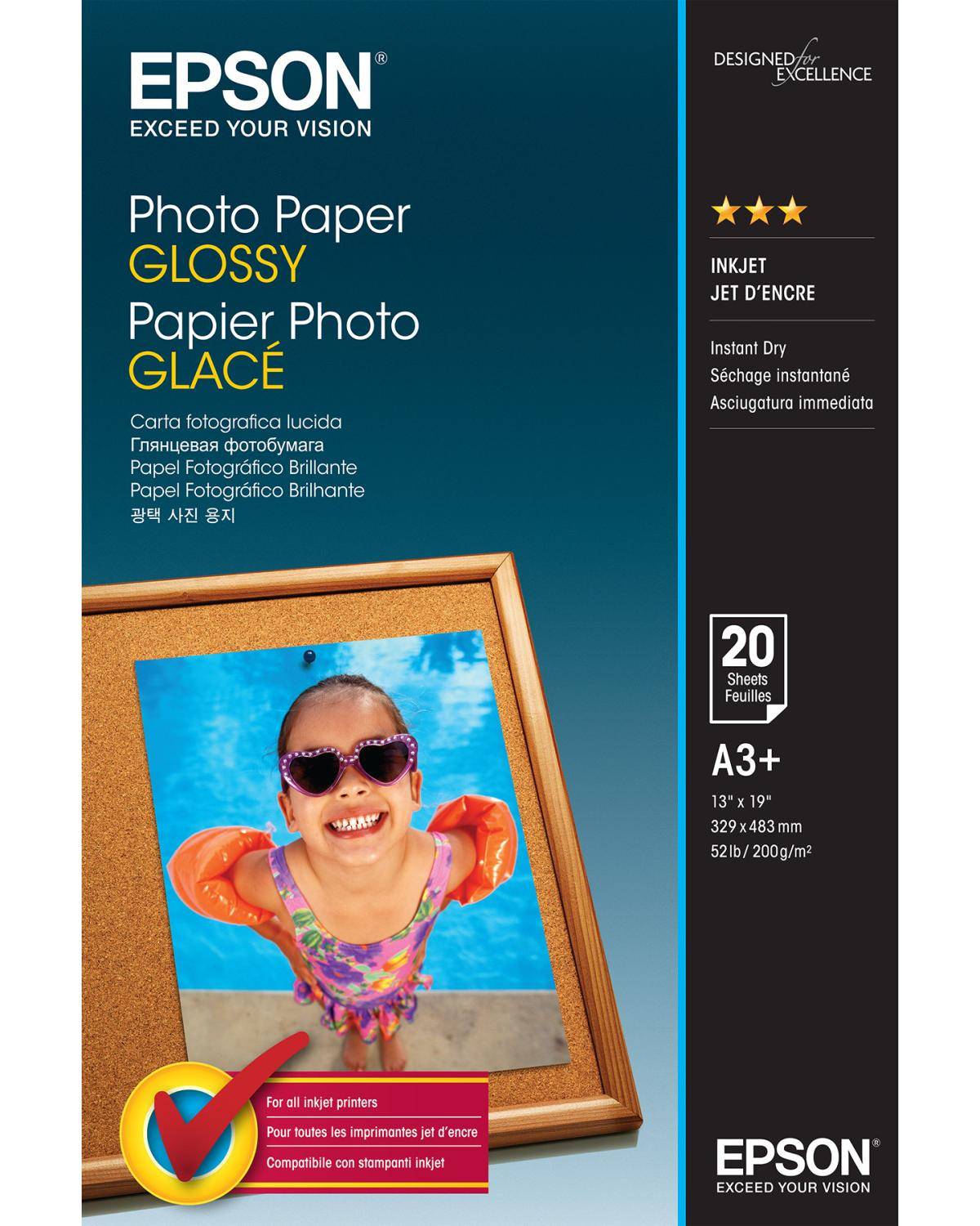 Epson - Glänzend - A3 Plus (329 x 483 mm) - 200 g/m²-6