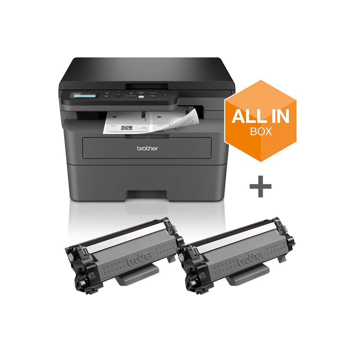 Brother DCP-L2627DWXL - Multifunktionsdrucker - s/w - Laser - Letter A (216 x 27-4