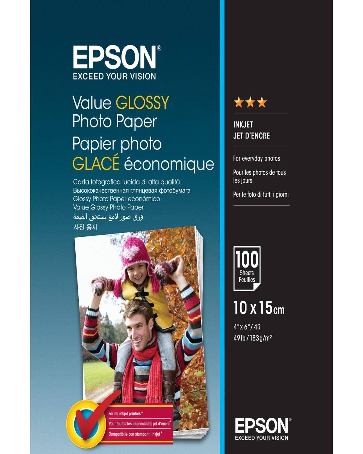 Epson Value - Glänzend - 100 x 150 mm - 183 g/m²-2