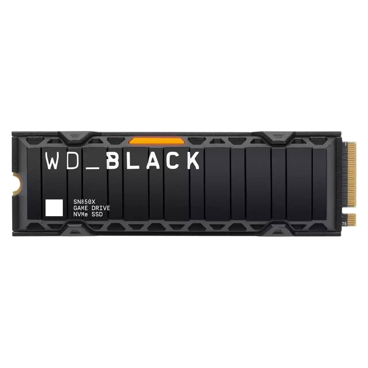WD_BLACK SN850X NVMe SSD WDS100T2XHE - SSD - 1 TB - intern - M.2 2280 - PCIe 4.0 x4 (NVMe)-4