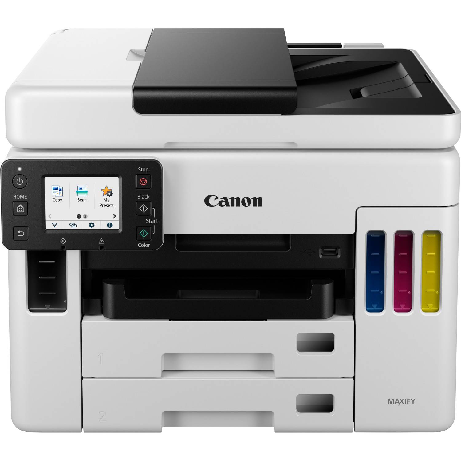 Canon MAXIFY GX7050 Multifunktionsdrucker Tintenstrahl Farbe A4 Drucker, Scanner, Kopierer, Fax ADF, Duplex-ADF, Duplex,-9