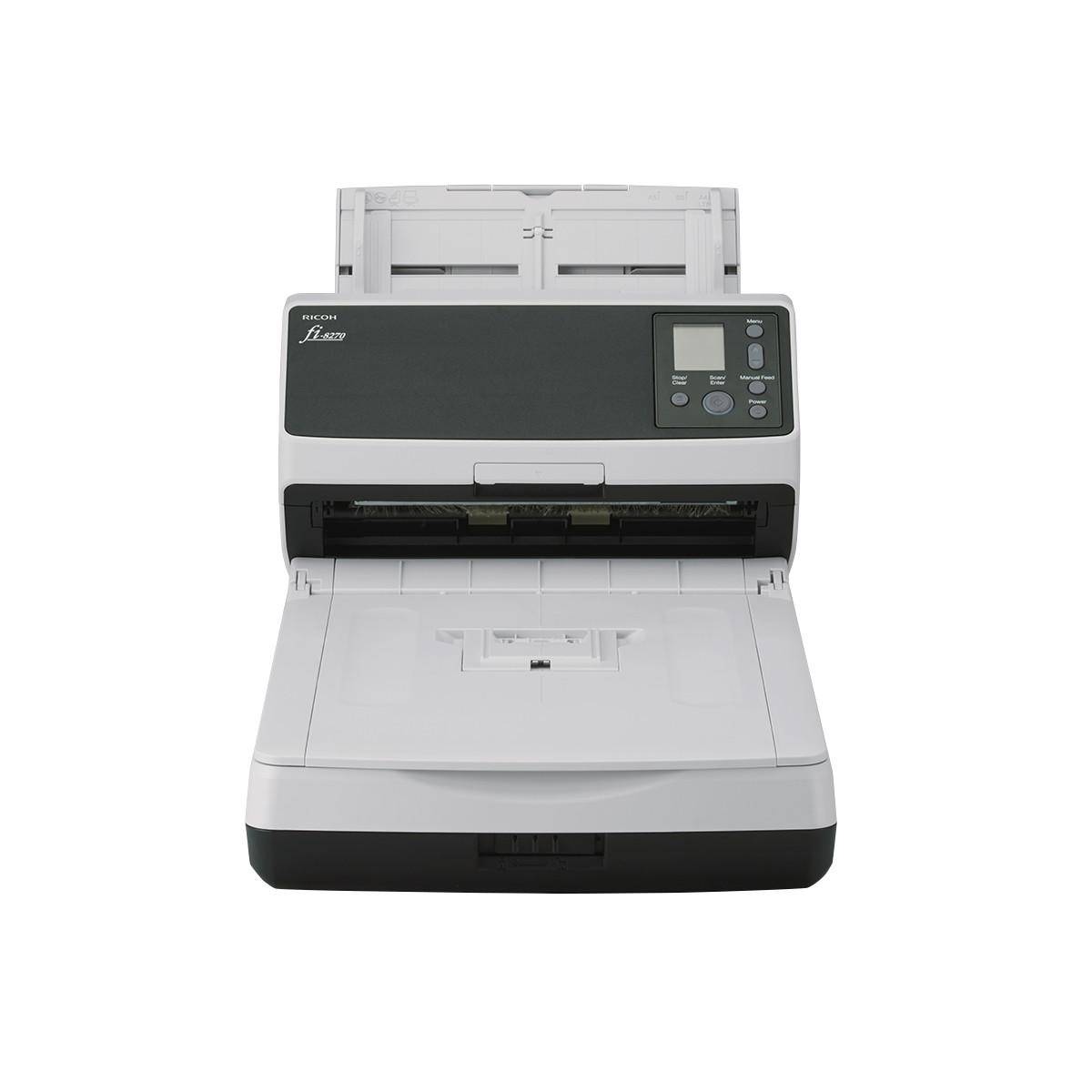Ricoh fi-8270 - Dokumentenscanner - Flachbett: CCD / ADF: Dual CIS - Duplex - 216 x 355.6 mm - 600 dpi x 600 dpi - bis z-5