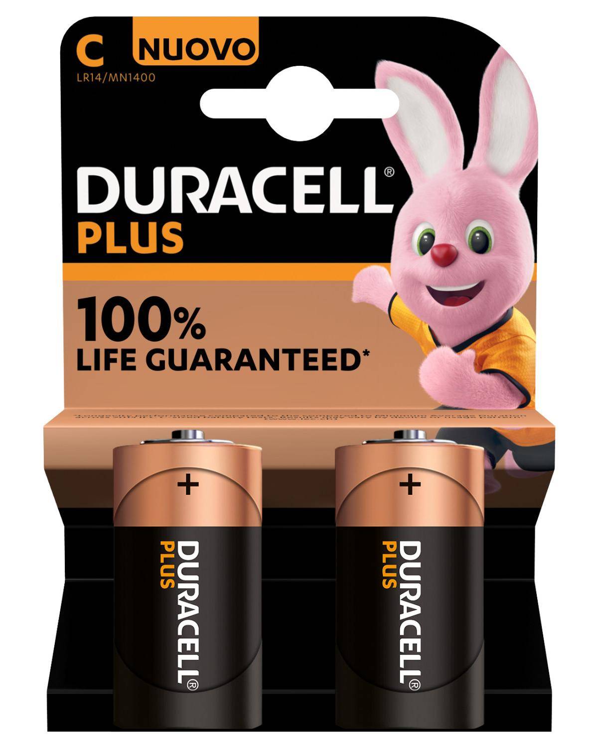 Duracell Plus Power MN1400 - Batterie 2 x C-8