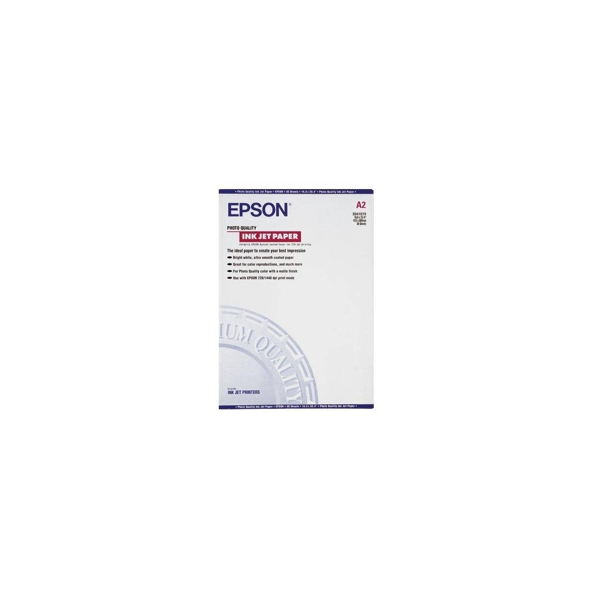 Epson Photo Quality Ink Jet Paper - Matt - beschichtet - A2 (420 x 594 mm) - 105-10