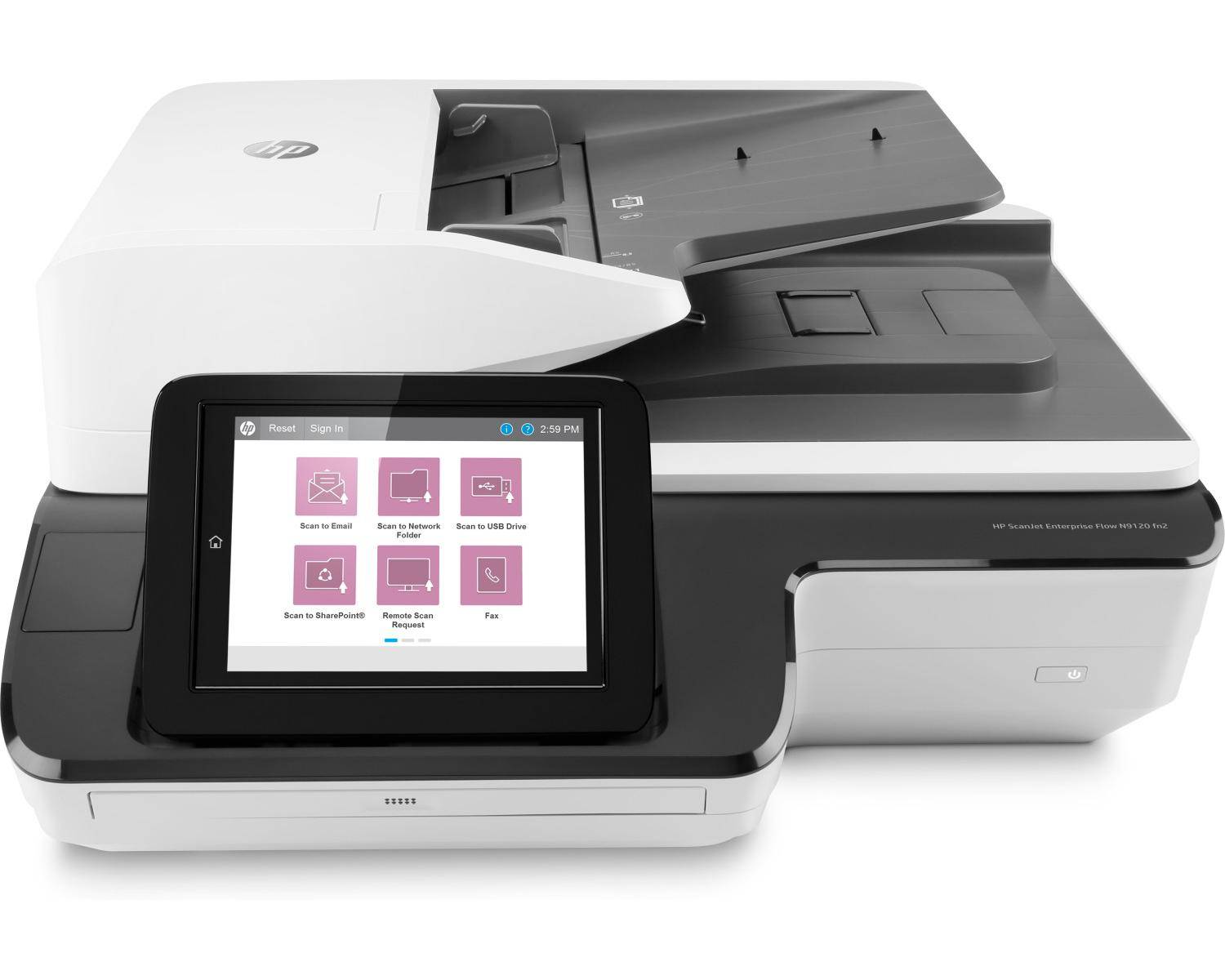 HP ScanJet Enterprise Flow N9120 fn2 - Dokumentenscanner - Flachbett: CCD / ADF: CIS - Duplex - 297 x 864 mm - 600 dpi x-8