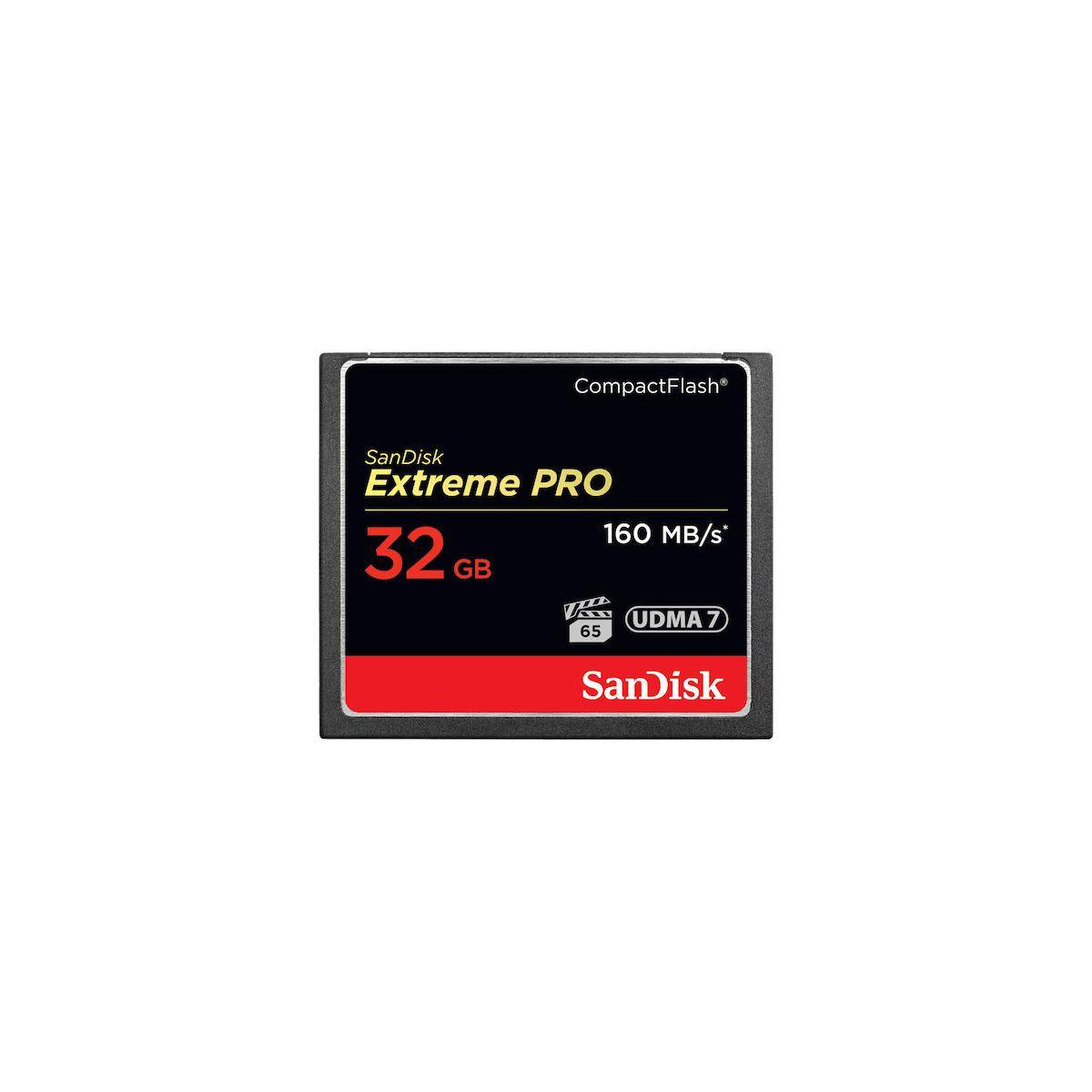 SanDisk Extreme Pro - Flash-Speicherkarte - 32 GB - 1000x/1067x - CompactFlash-2