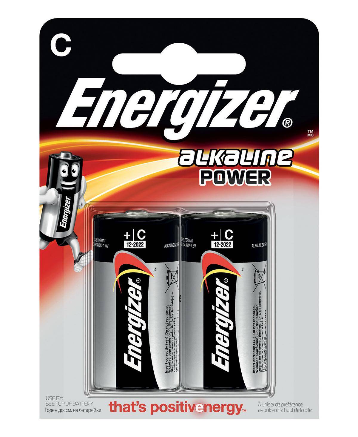 Energizer Alkaline Power - Batterie 2 x C - Alkalisch-2