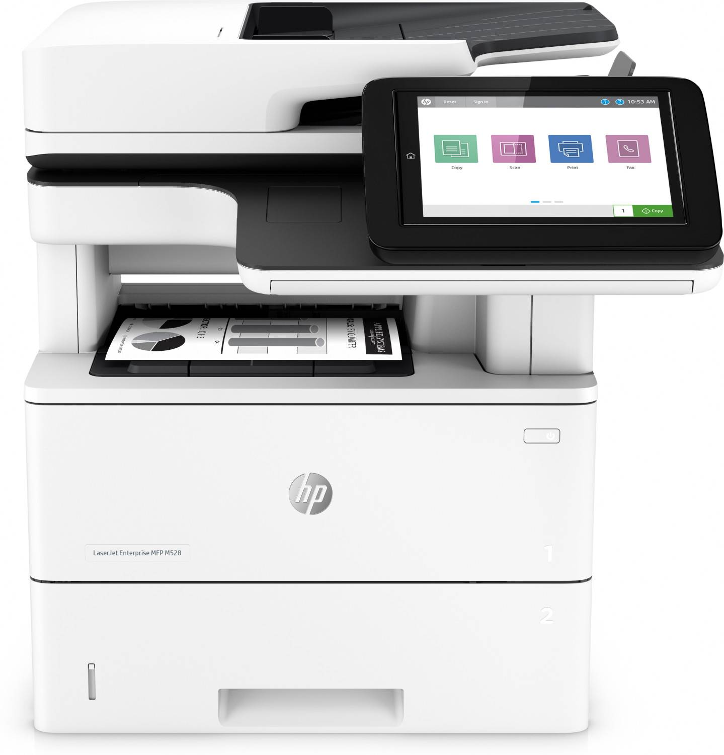 HP LaserJet Enterprise MFP M528dn - Multifunktionsdrucker - s/w - Laser - Legal (216 x 356 mm)-8