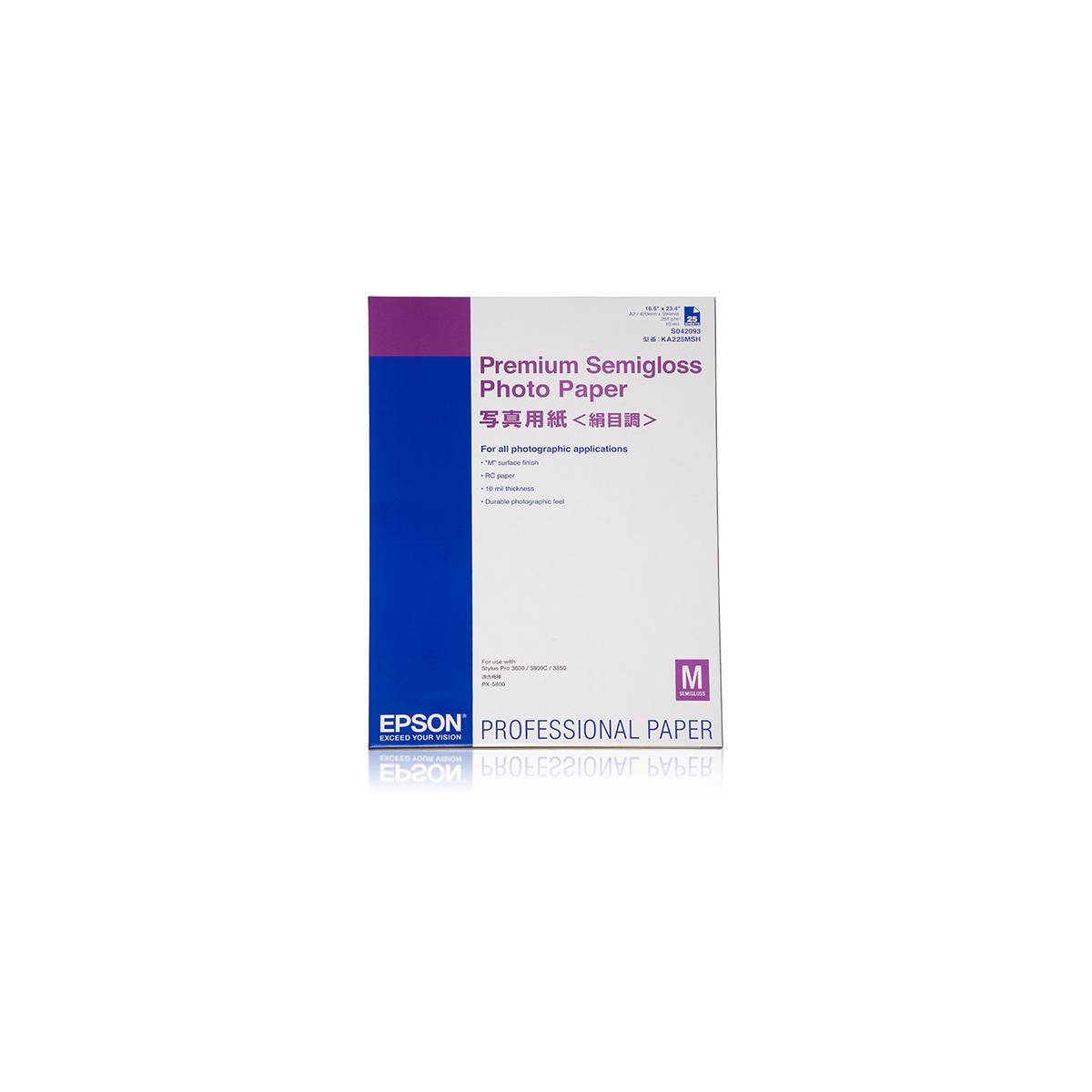 Epson Premium Semigloss Photo Paper - Halbglänzend - A2 (420 x 594 mm)-6