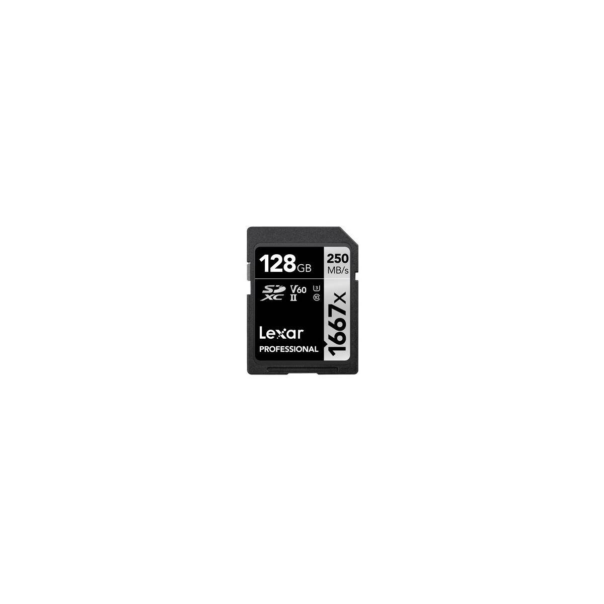 Lexar SDXC - 128 GB - 128 GB - SDXC - Klasse 10 - UHS-II - 250 MB/s - 90-2