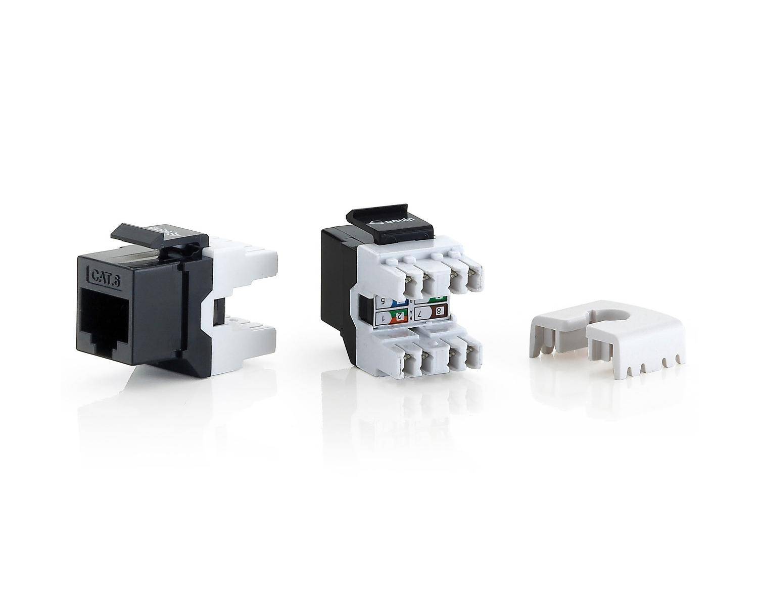 Equip Professional - Modulare Eingabe - CAT 6 - UTP - RJ-45 (Packung mit 8)-2
