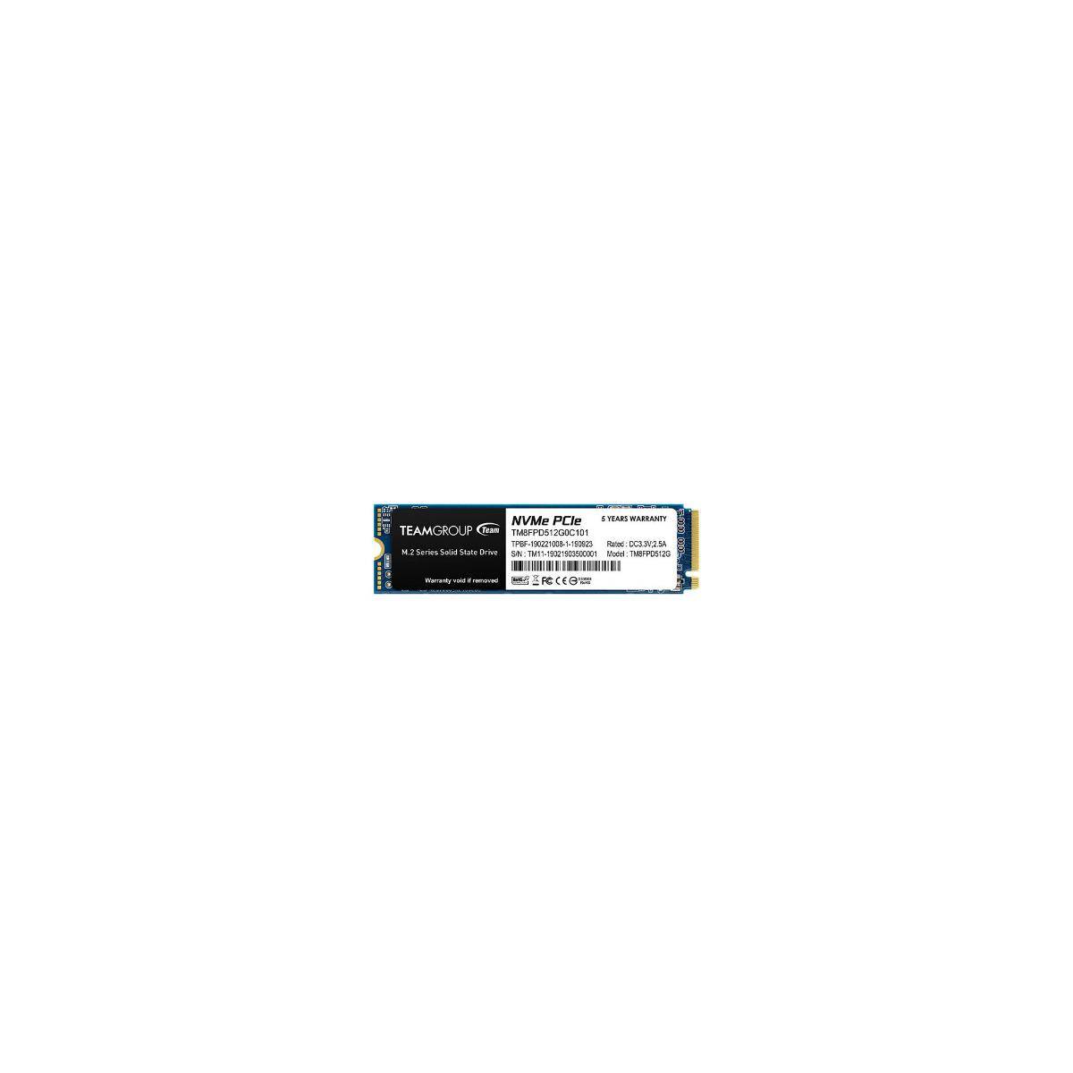 Team Group MP33 Pro - SSD - 512 GB - intern - M.2 2280 - PCIe 3.0 x4 (NVMe)-1