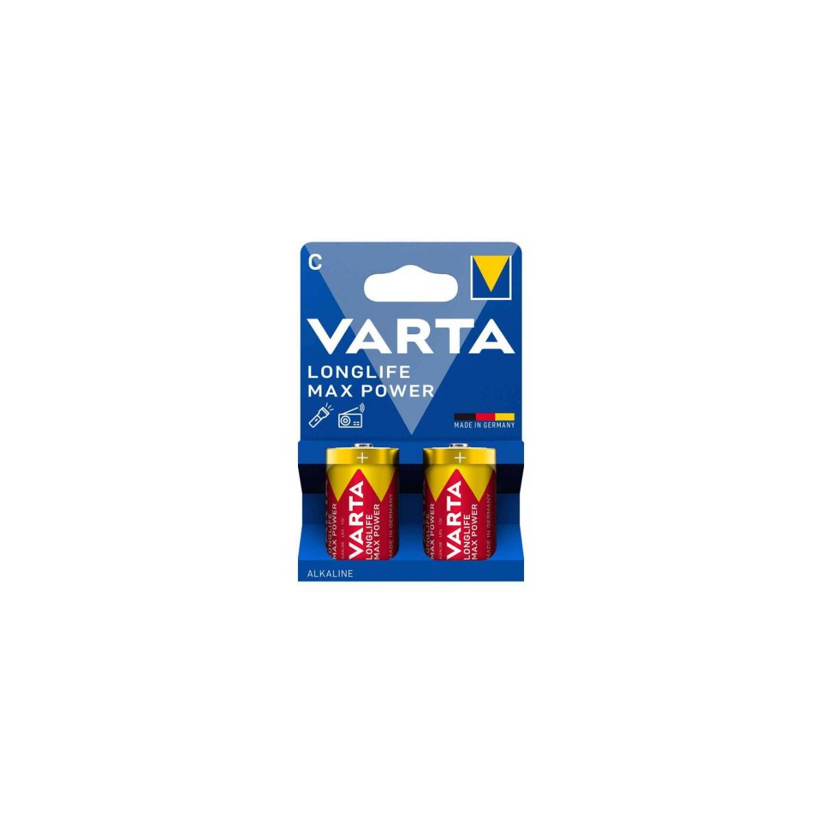 VARTA - 4714 Longlife Max Power Baby C Blister 2 - Batterie - Baby (C)-1