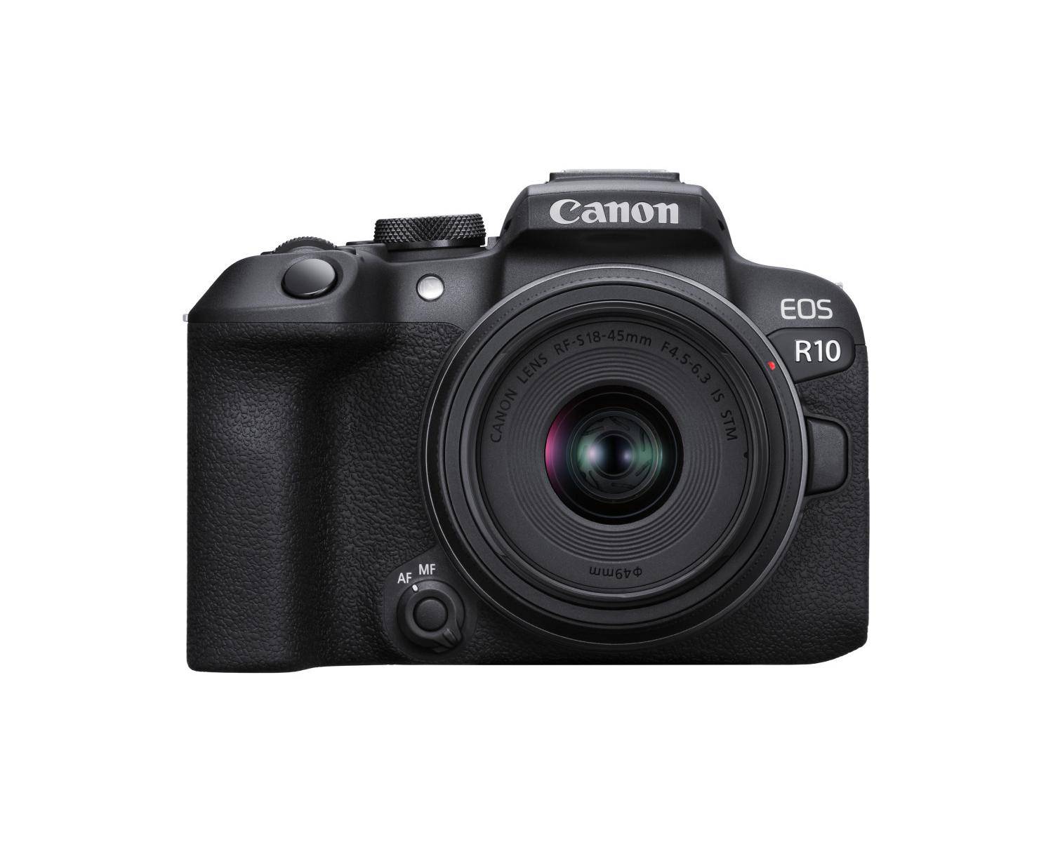 Canon Digitalkamera EOS R10 mit Objektiv RF-S 18-45mm 4.5-6.3 IS STM-2