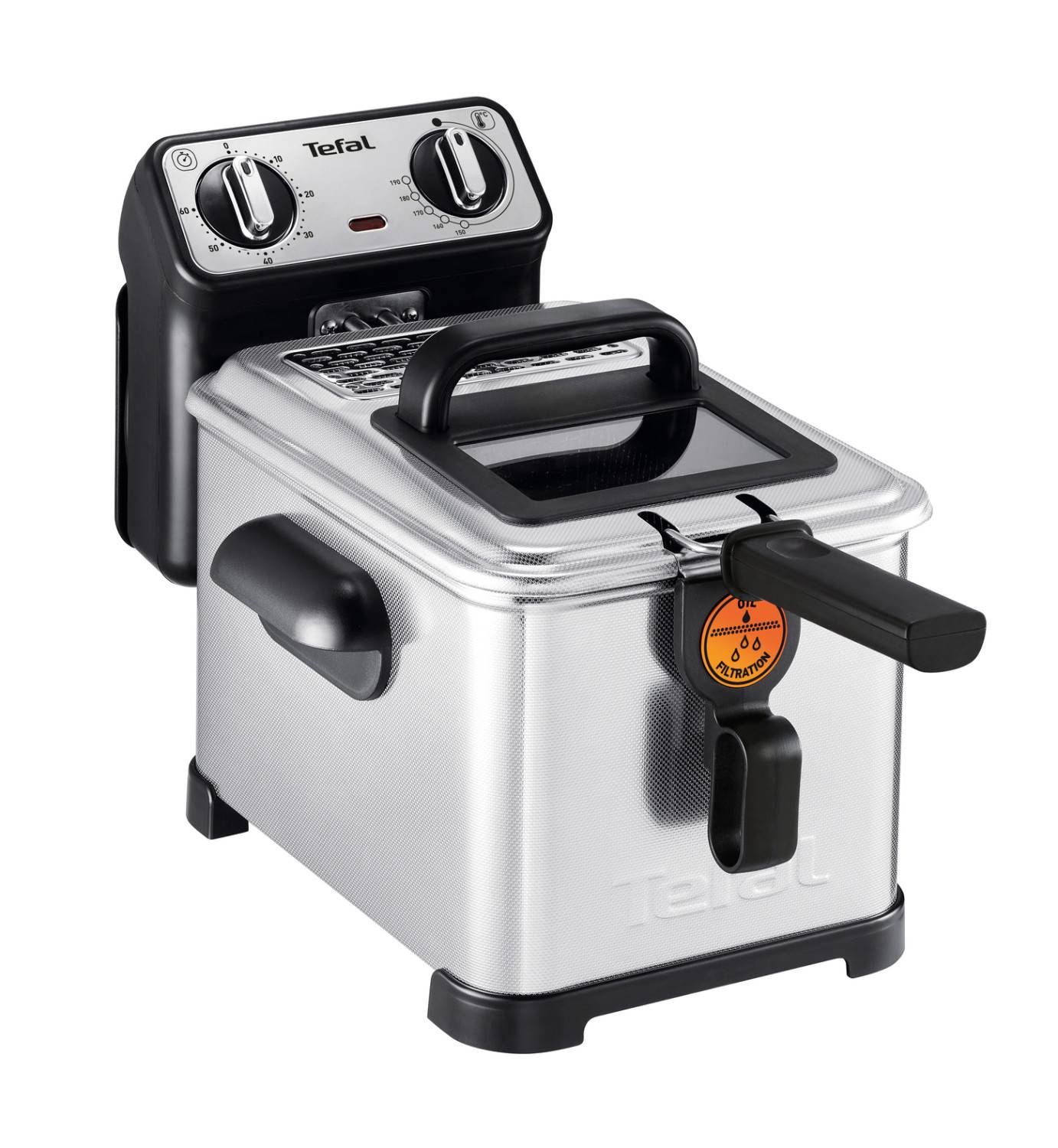 Tefal Filtra Pro Inox&Desig Fritteuse 3 l Edelstahl-2