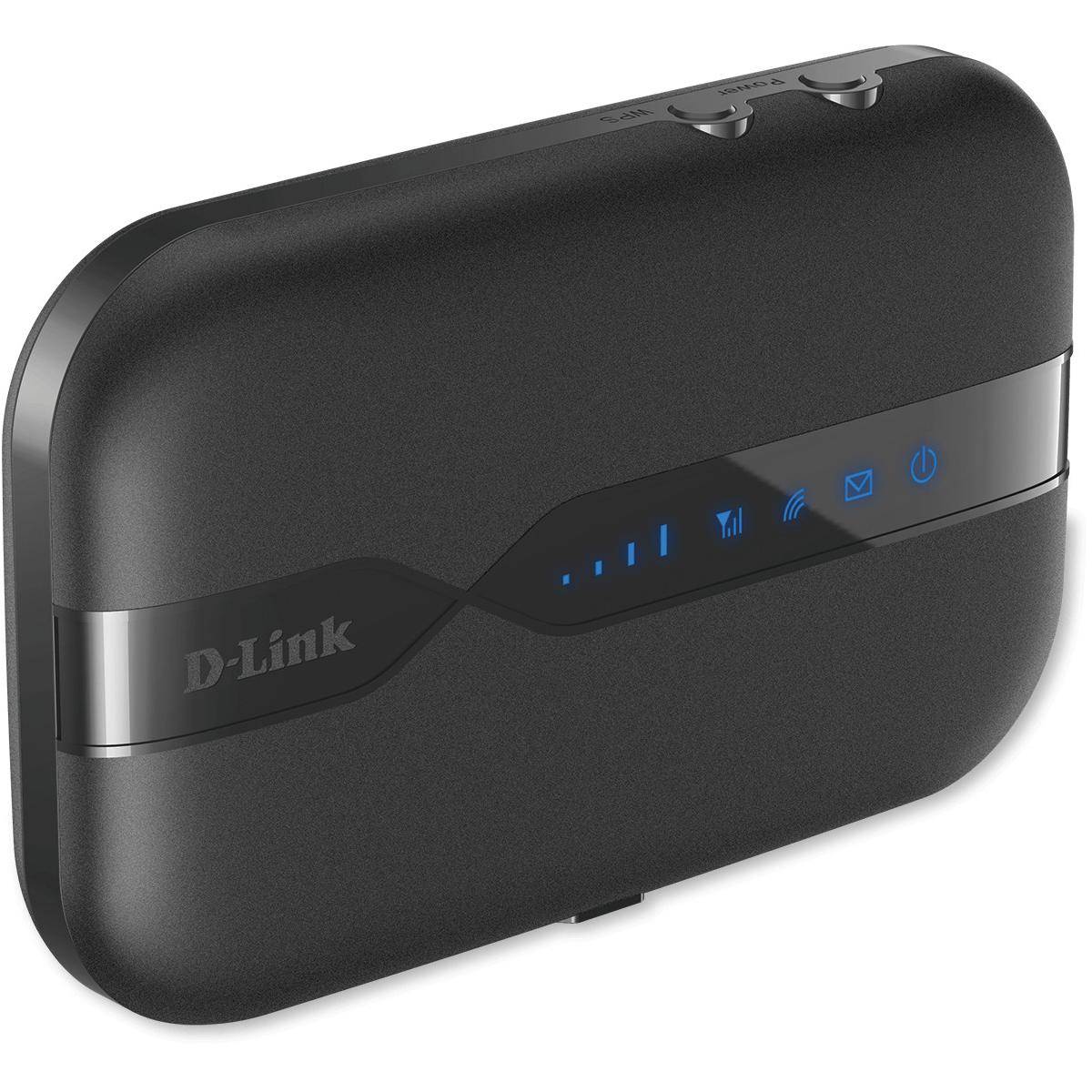 D-Link Mobile Wi-Fi 4G Hotspot 150 Mbps Mobiler 4G-WLAN-Hotspot MIMO Schwarz-4