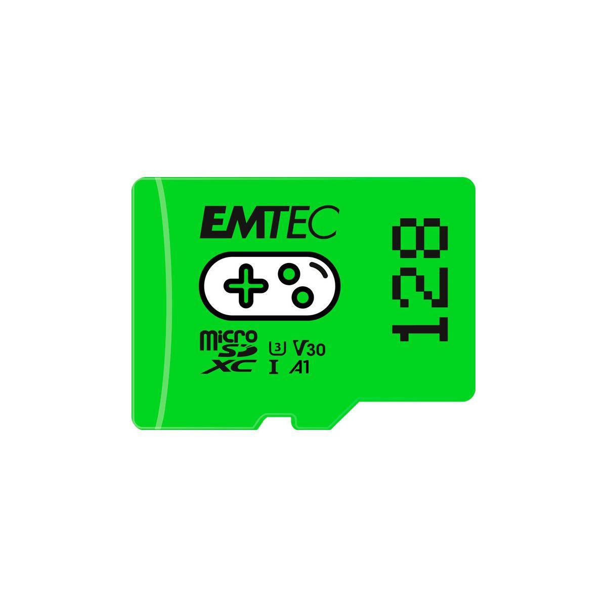 EMTEC Gaming - Flash-Speicherkarte - 128 GB - A1 / Video Class V30 / UHS-I U3-3