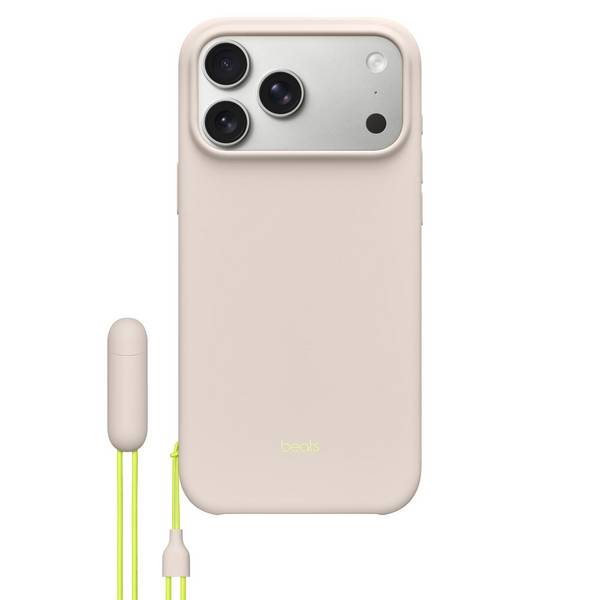 Apple Beats iPhone 17 Pro Max Kickstand Case mit MagSafe (Kalkstein)
