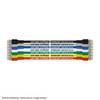 LAPP 24441205 RJ45 Patchkabel CAT 6a S/FTP 5.00 m Grau mit Rastnasenschutz, Gesamtschirm, Paarschirm, Folienschirm, Flammwidrig, Halogenfrei 1 St.
